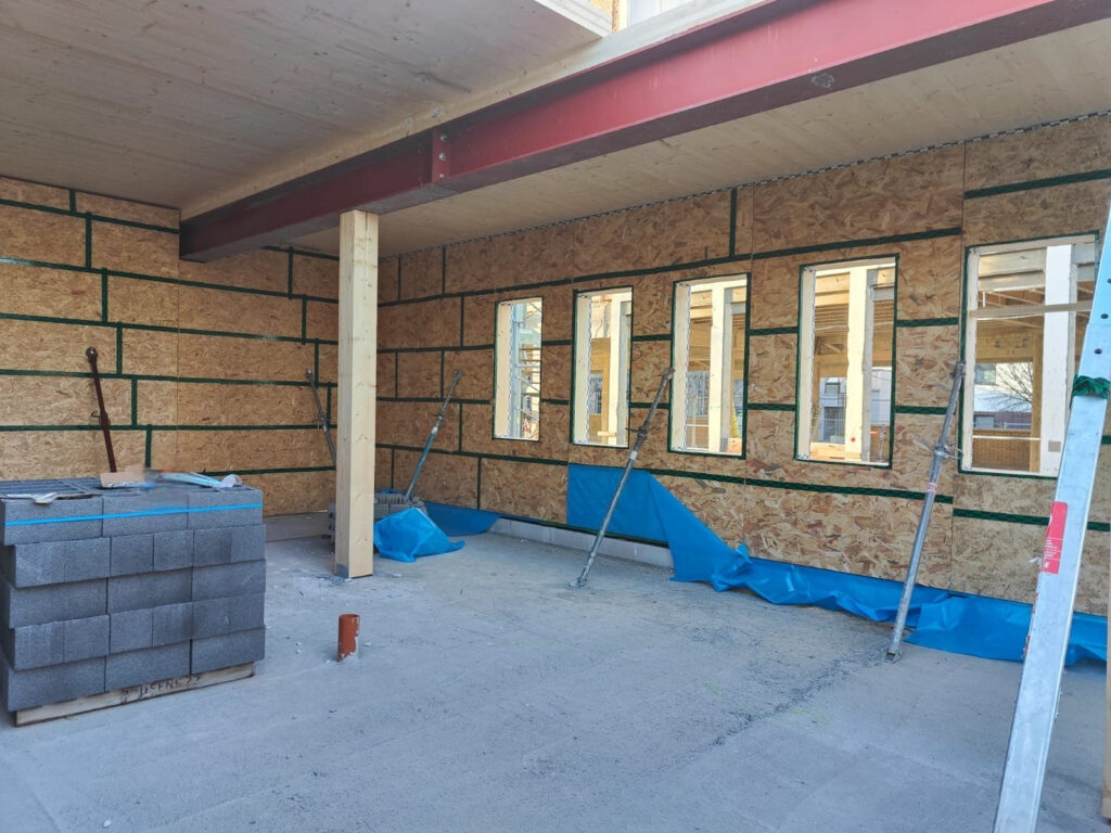 photos chantier IPES wavre